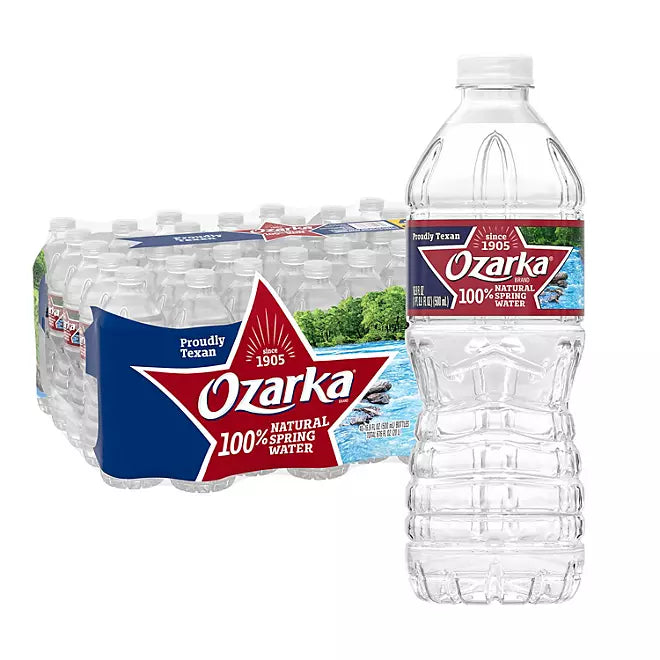 Ozarka Spring Water 40pk Btl / 16.9 fl oz